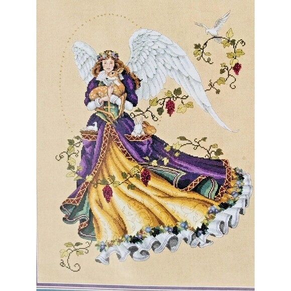 Dimensions Gold Collection Innocent Guardian Cross Stitch Kit 3820 New 1996 - Picture 2 of 4
